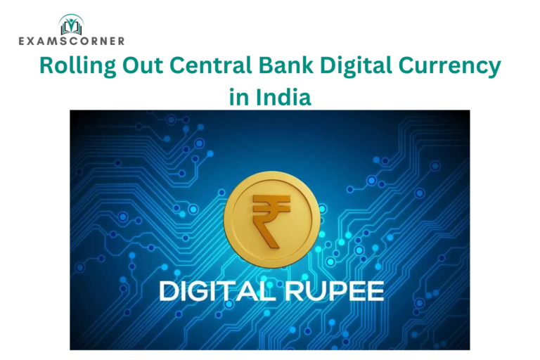 Rolling Out Central Bank Digital Currency in India