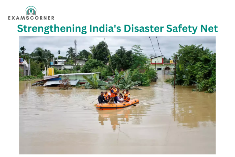 Strengthening India's Disaster Safety Net