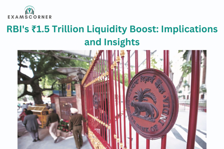 RBI's ₹1.5 Trillion Liquidity Boost Implications and Insights