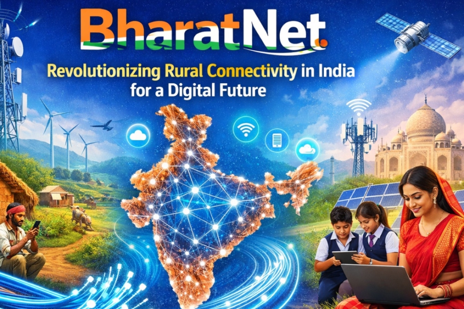 Bharatnet Revolutionizing Rural-Connectivity in India for a Digital Future