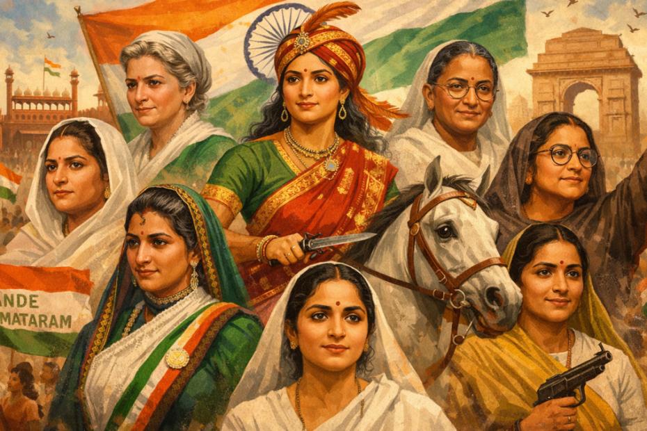 Important Women in Indian Freedom Movement