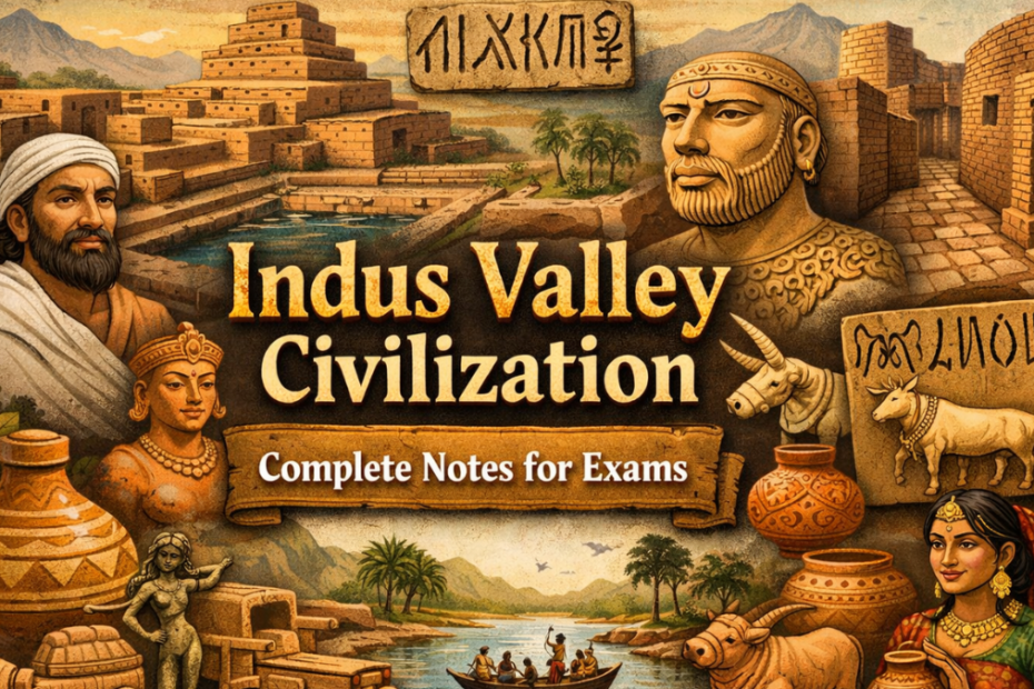 Indus Valley Civilization – Complete Notes for Exams