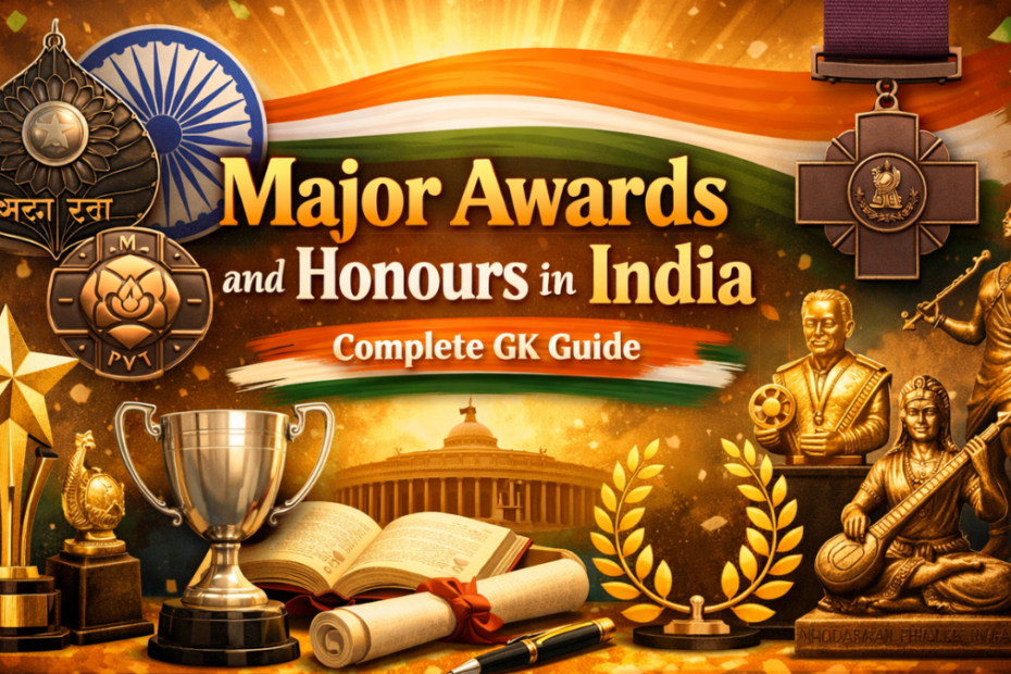 Major Awards and Honours in India – Complete GK Guide