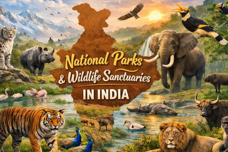 National Parks and Wildlife Sanctuaries in India