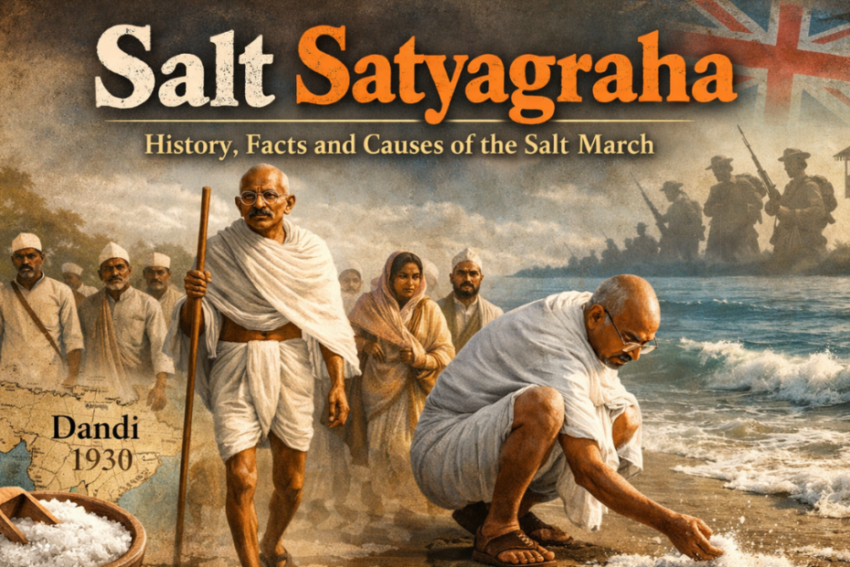 Salt Satyagraha History Facts and Causes of the Salt March